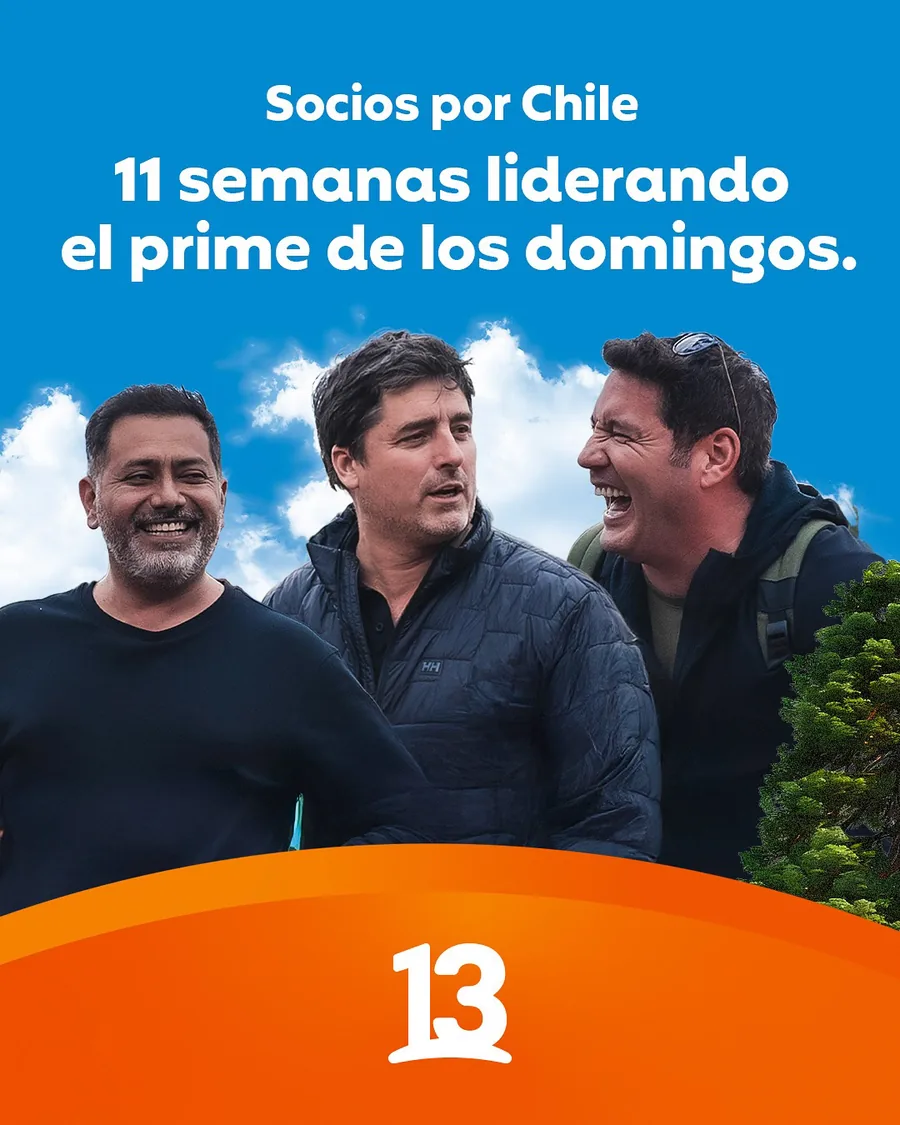 Socios por Chile: 11 weeks leading Sunday prime time
