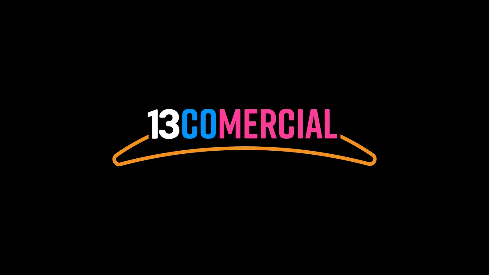 13Comercial wordmark on the orange arc