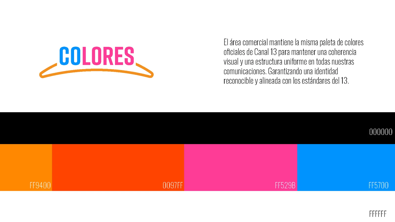 13Comercial color palette