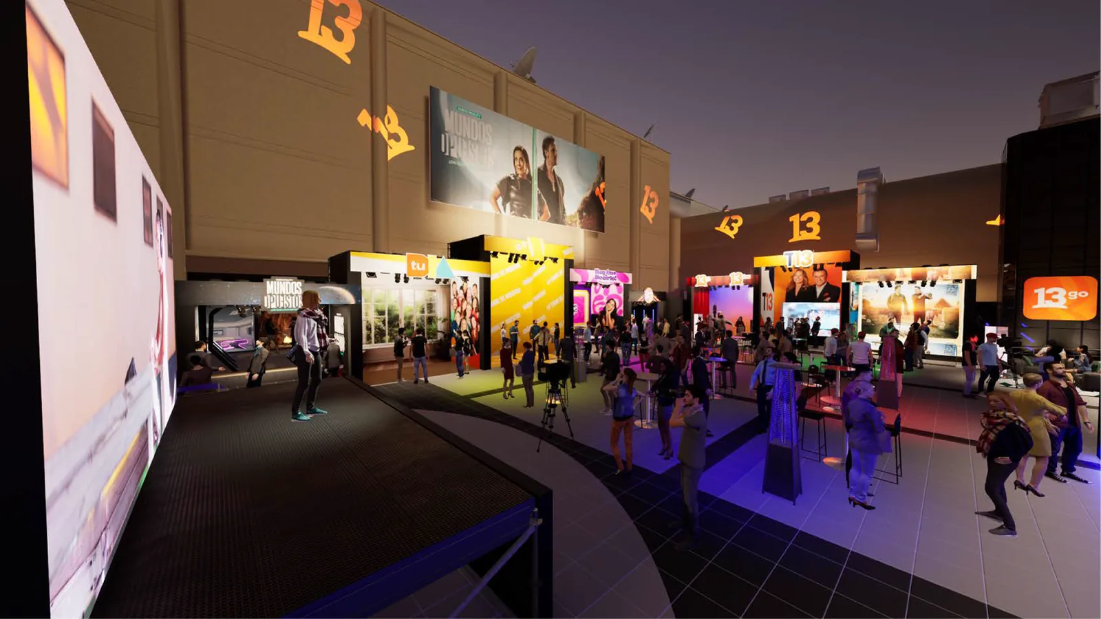 Expo 13 Fest venue render, main hall