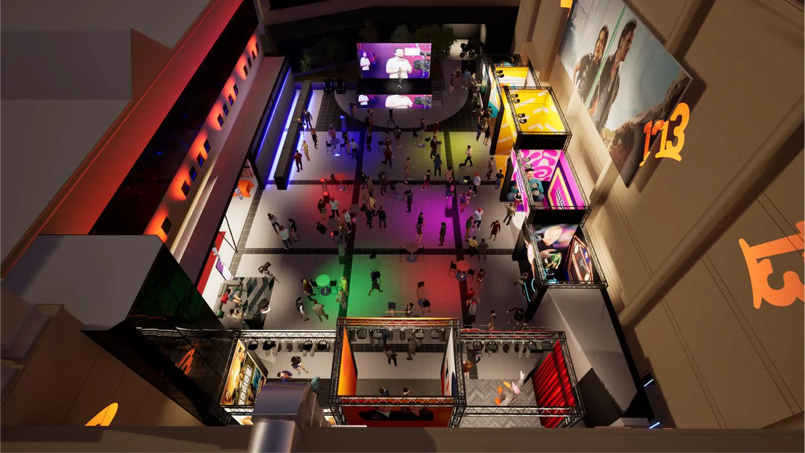 Expo 13 Fest venue render, top view