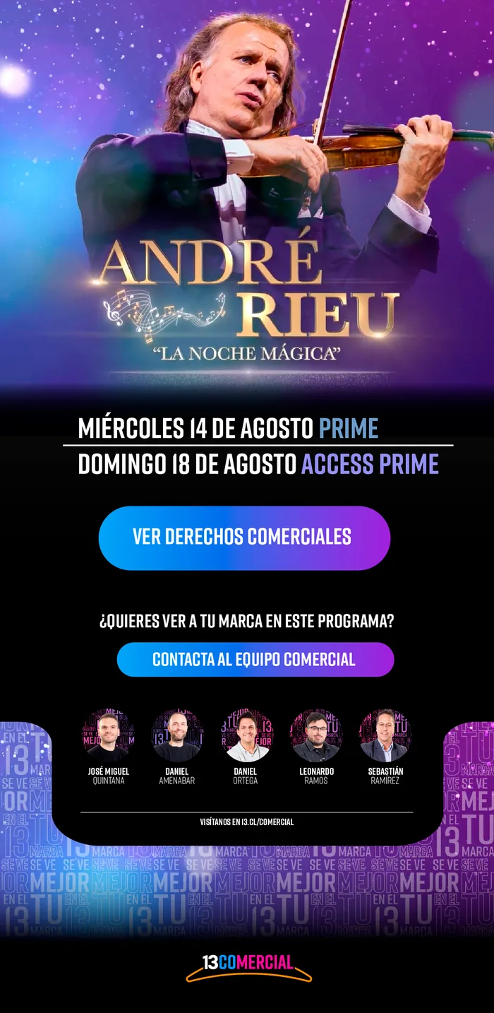 André Rieu, La noche mágica: commercial rights