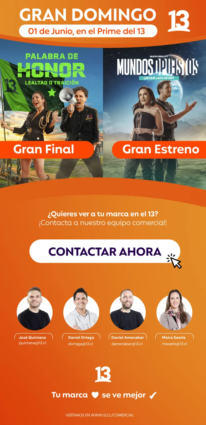Gran Domingo: the Palabra de Honor final and the Mundos Opuestos premiere