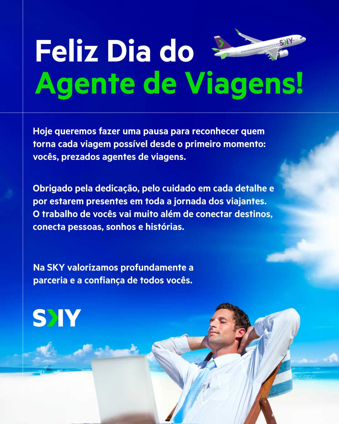 Travel Agent Day greeting for Brazilian agencies, in Portuguese