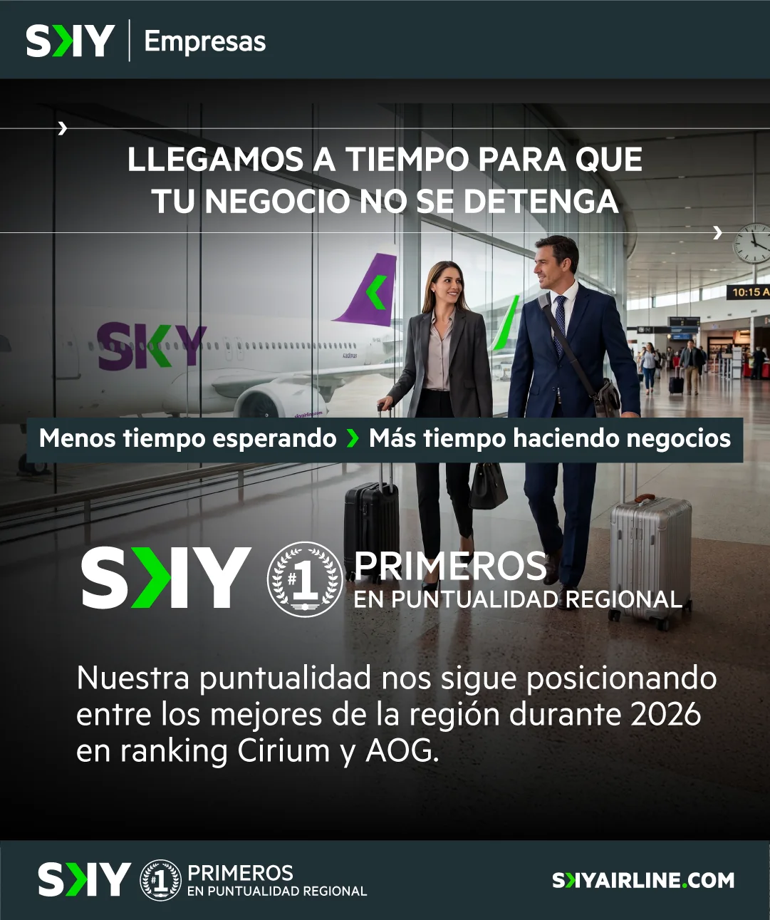 SKY Empresas: on time so your business doesn’t stop