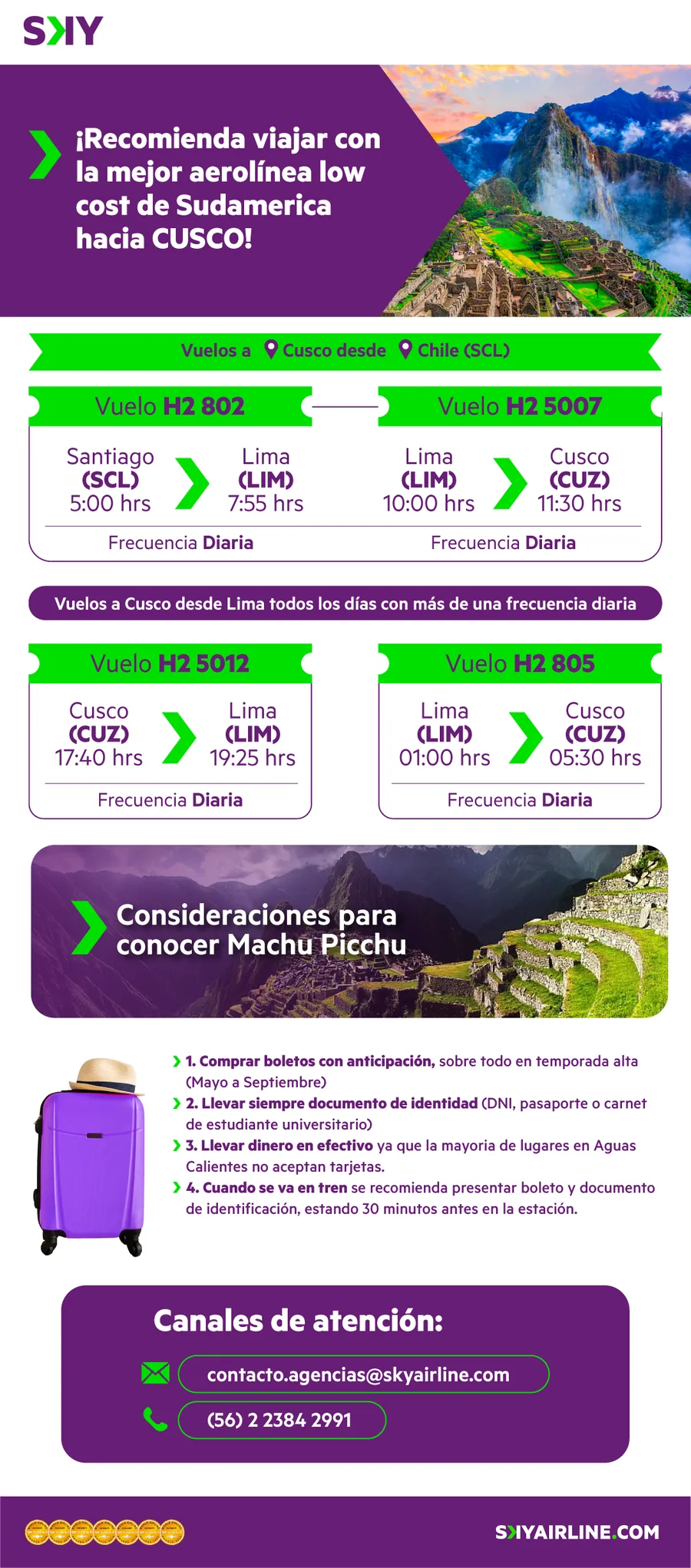 Cusco route email