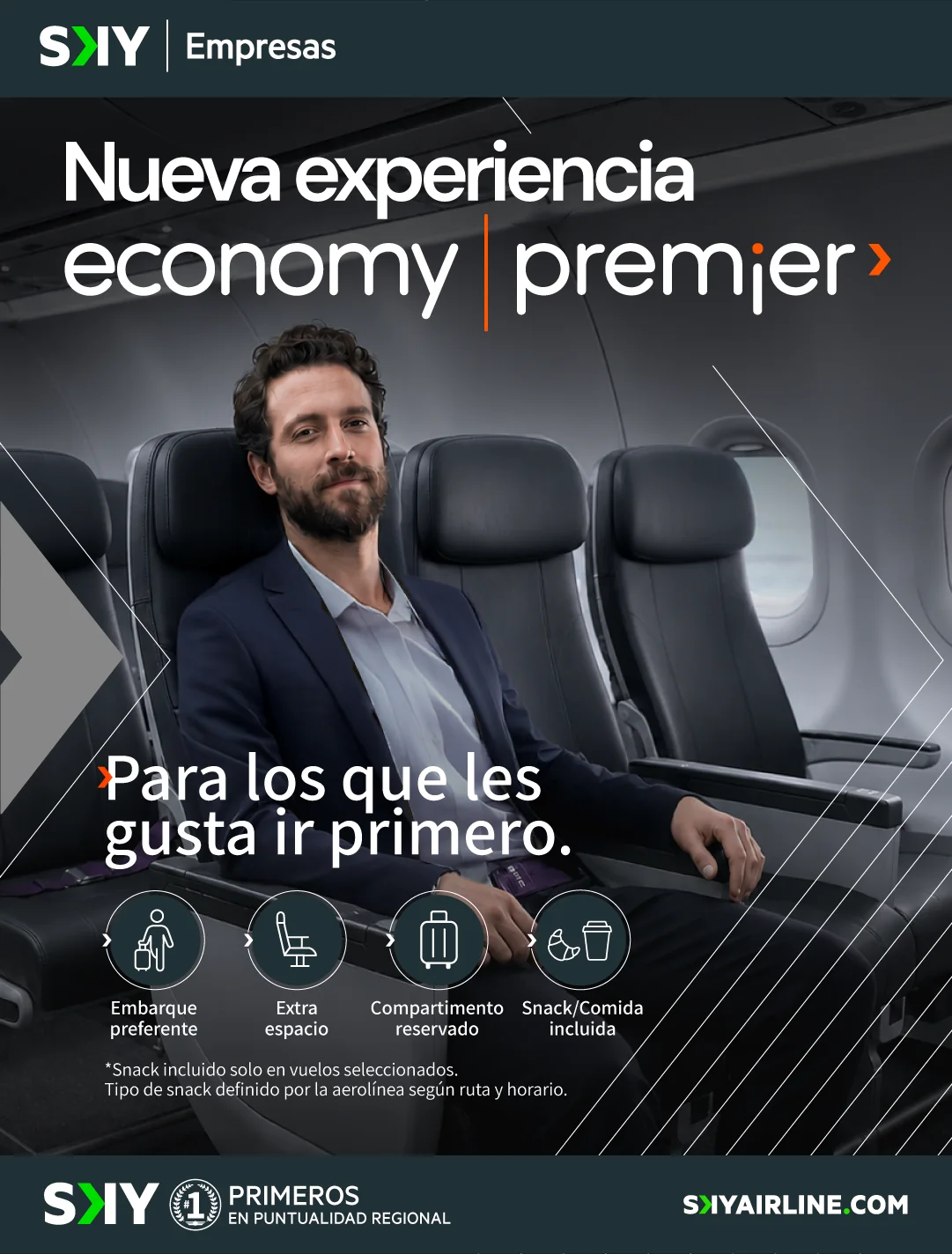 Economy Premier launch for SKY Empresas