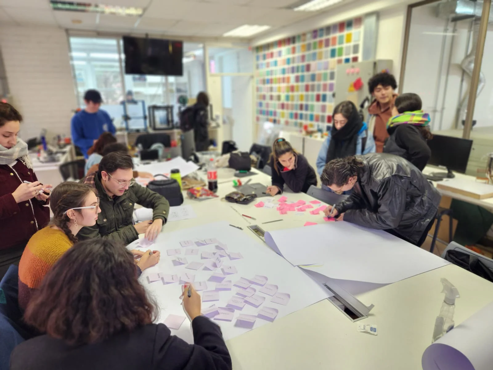 Co-creation workshop at Campus Lo Contador, UC