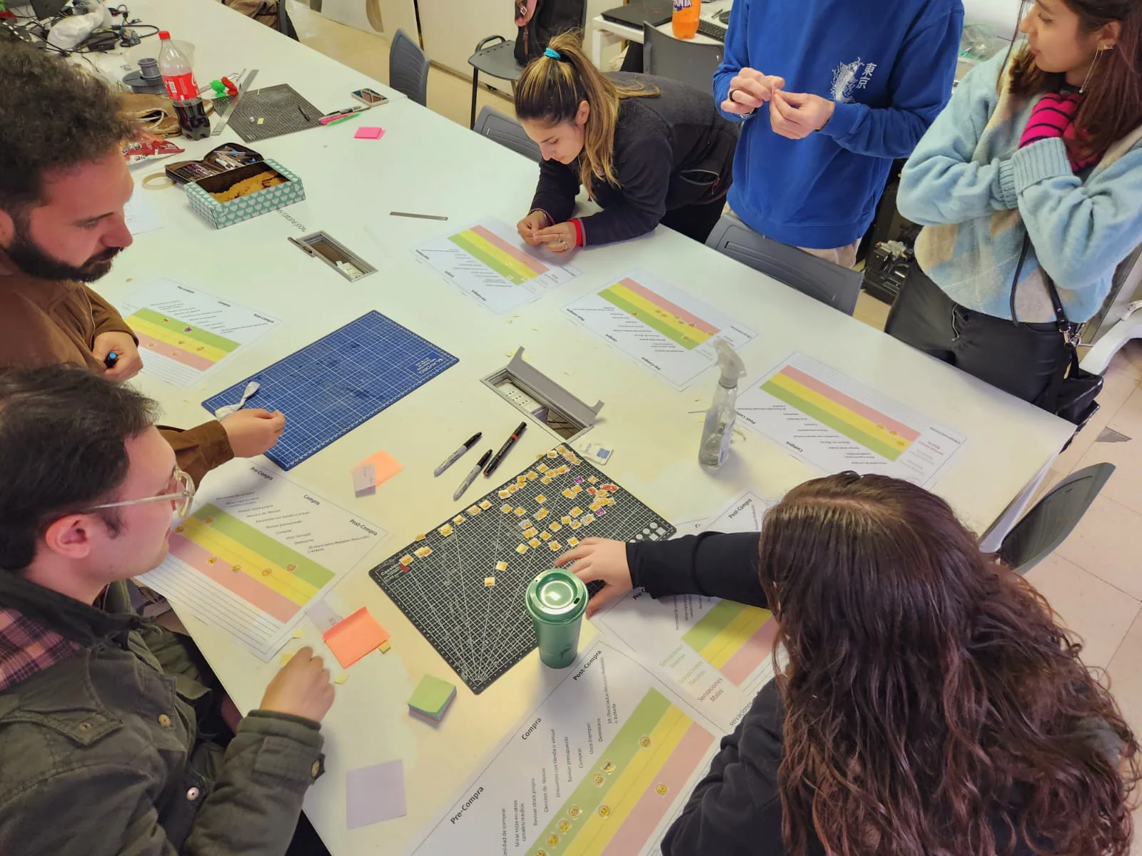Co-creation workshop at Campus Lo Contador, UC